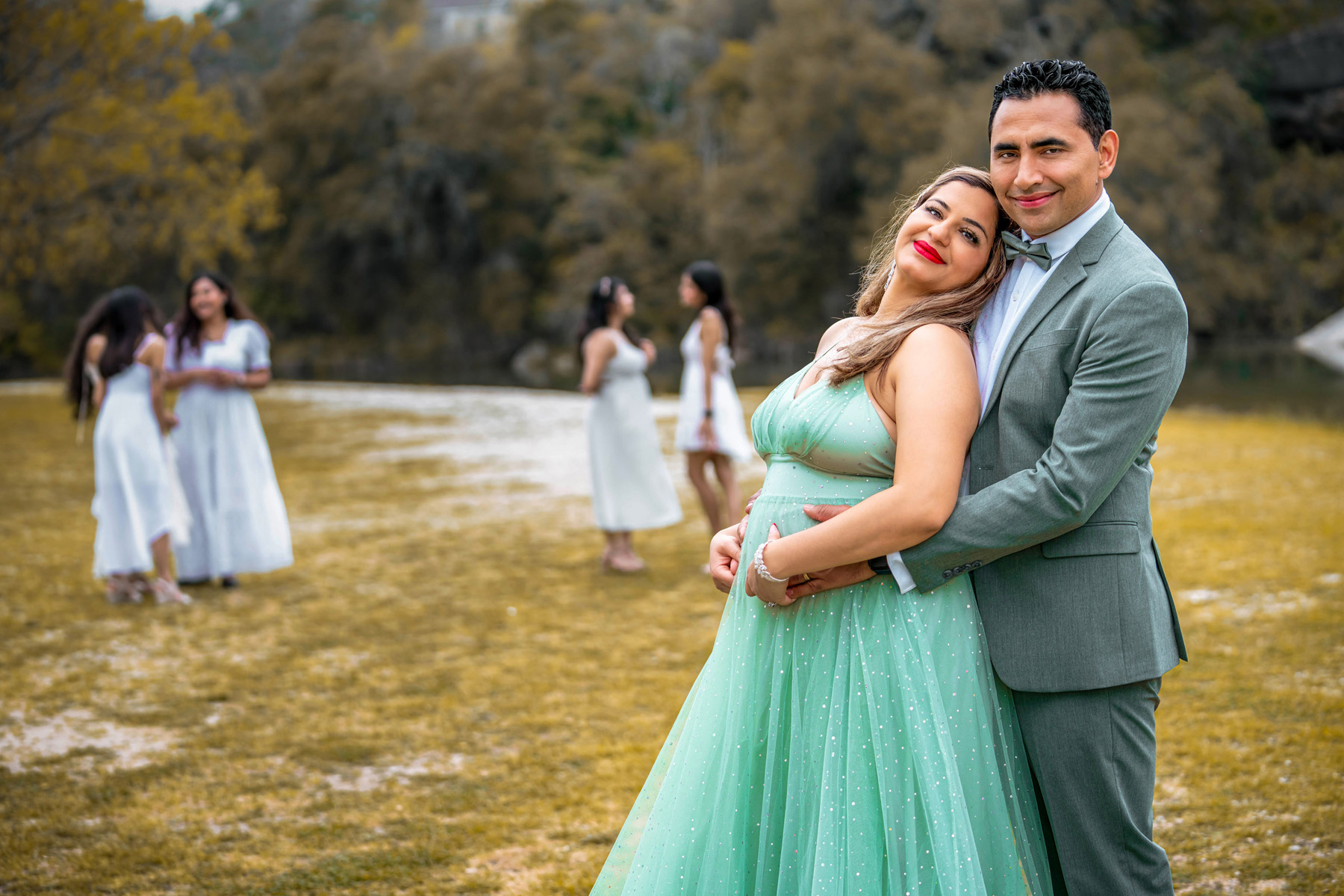 Couple Portrait at Wedding